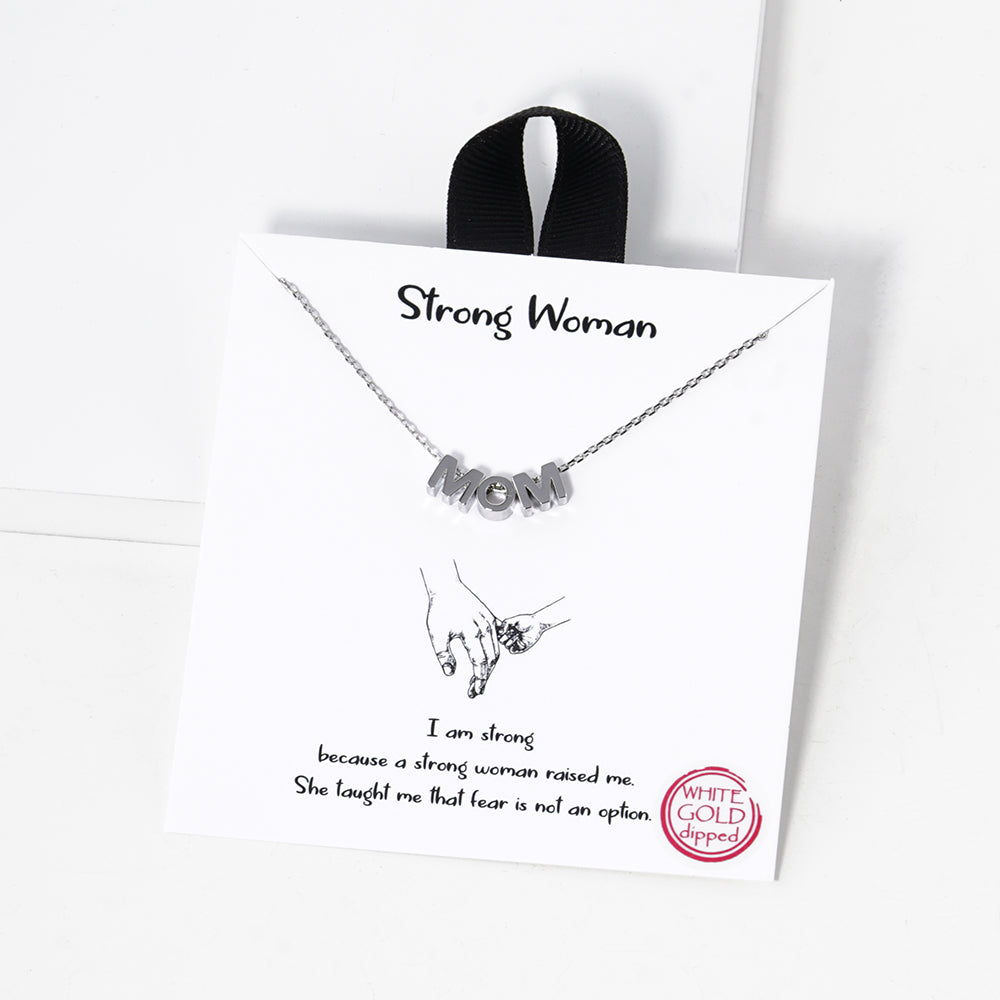 Strong Woman Necklace