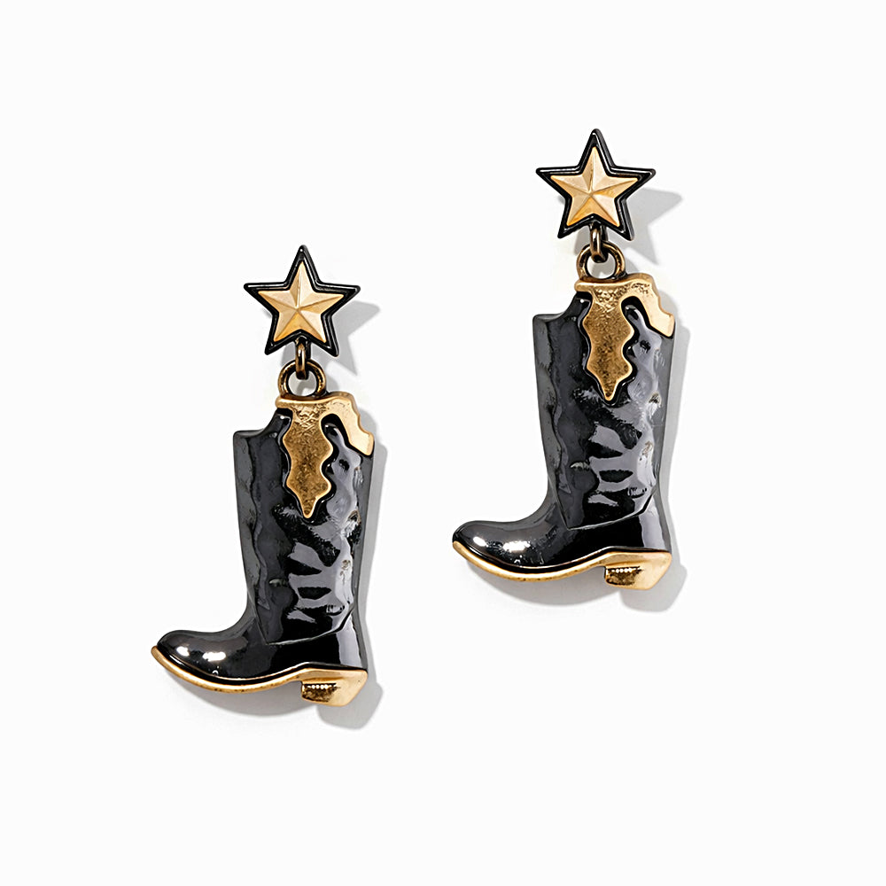 Cowboy Boot Earring