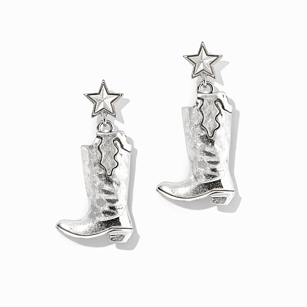 Cowboy Boot Earring