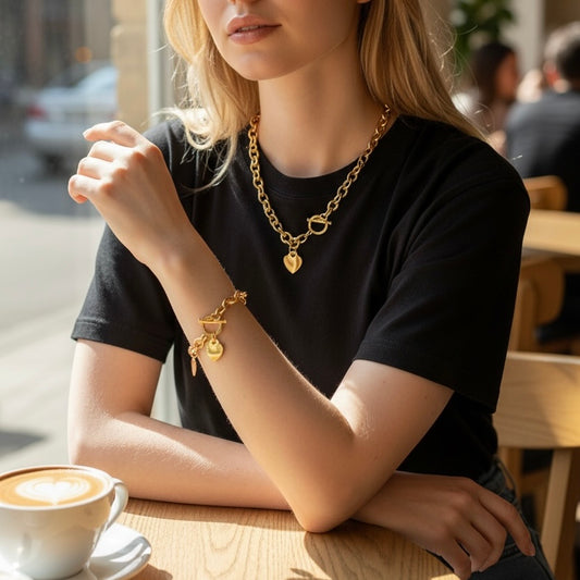 Necklace and Bracelet Set