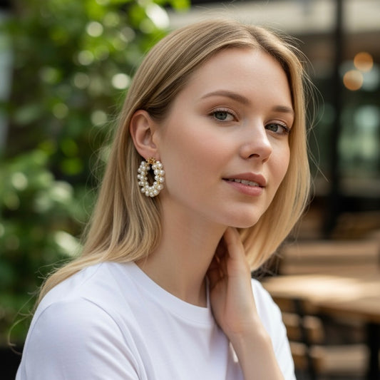 Hoops earrings